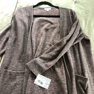 LulaRoe large Sarah cardigan